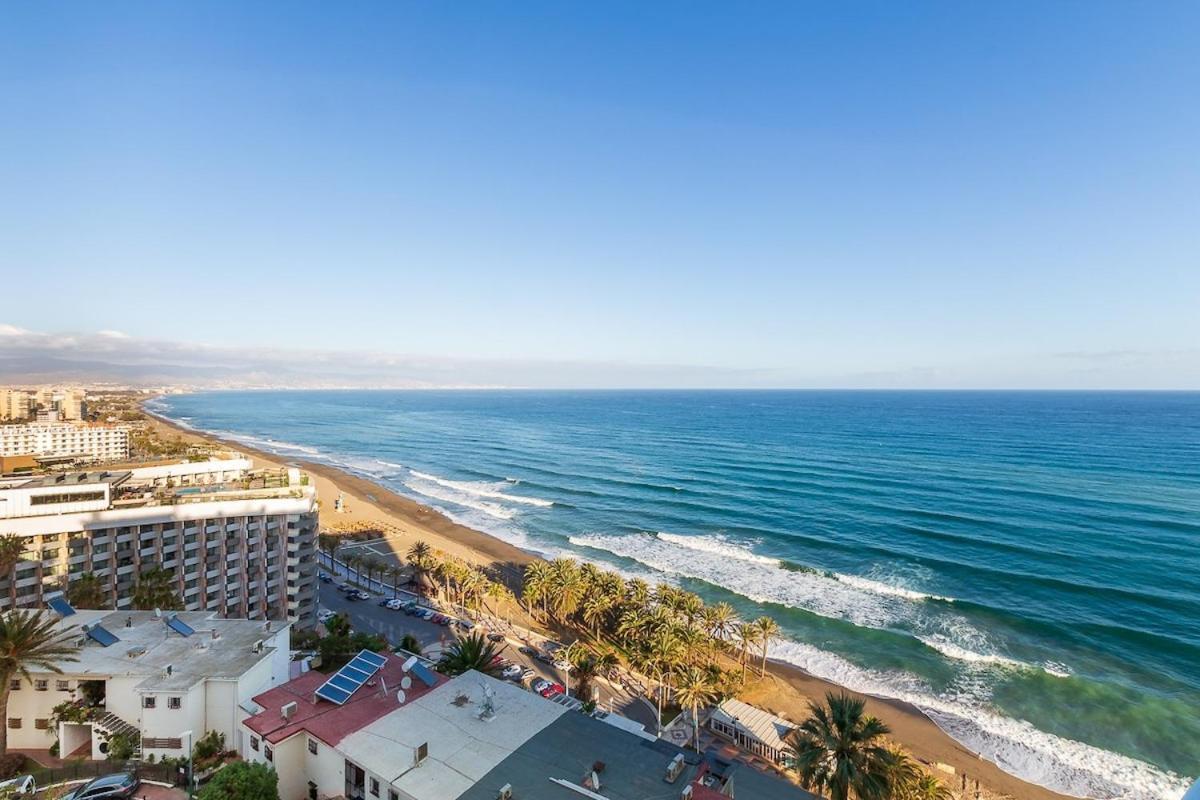 Апартаменты ¡Magnificas Vistas Al Mar! Piscina Y Wifi Gratis Торремолинос Экстерьер фото