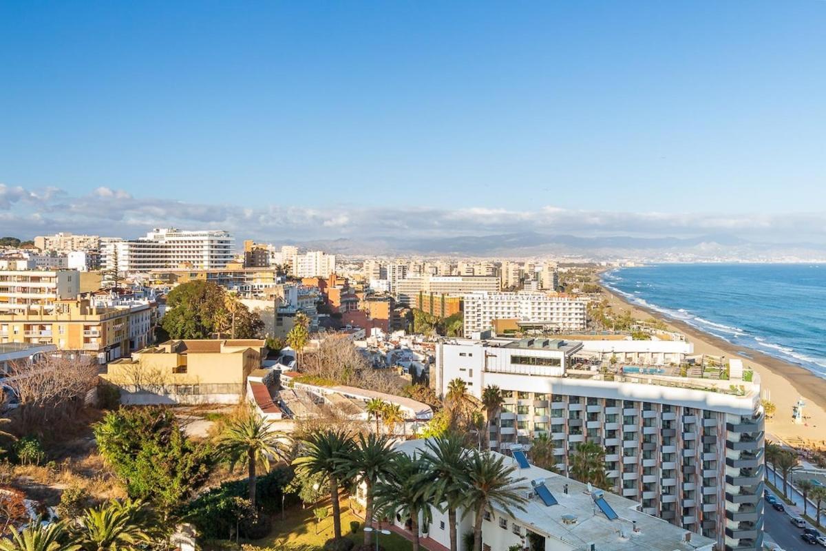 Апартаменты ¡Magnificas Vistas Al Mar! Piscina Y Wifi Gratis Торремолинос Экстерьер фото